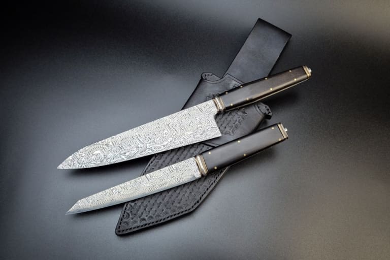 Heirloom Set- Gyuto + Hankotsu