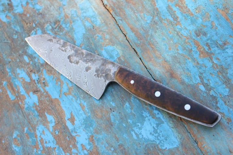 Damasteel B-Twist Full Tang Walnut 2